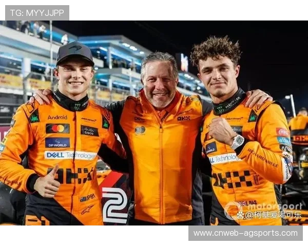 诺里斯发车切线过度失误，拉斯维加斯冠军希望从第一弯滑失